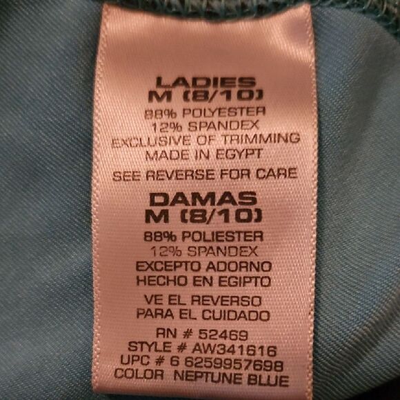 Athletic Works Blue Lightweight Performance Windbreaker Jacket Women's Medium - Picture 6 of 6